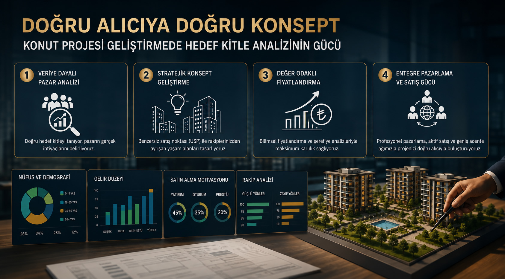 Doğru Alıcıya Doğru Konsept: Konut Projesi Geliştirmede Hedef Kitle Analizinin Gücü ve Nepi Group Güvencesi