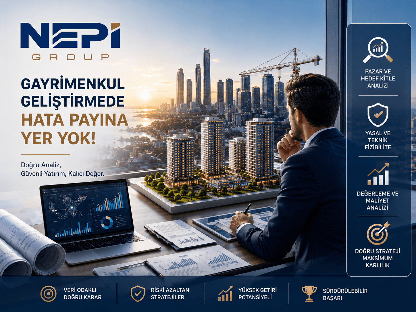 Gayrimenkul Geliştirmede Hata Payına Yer Yok: Pazar Analizi ve Yasal-Teknik Fizibilitenin Gücü