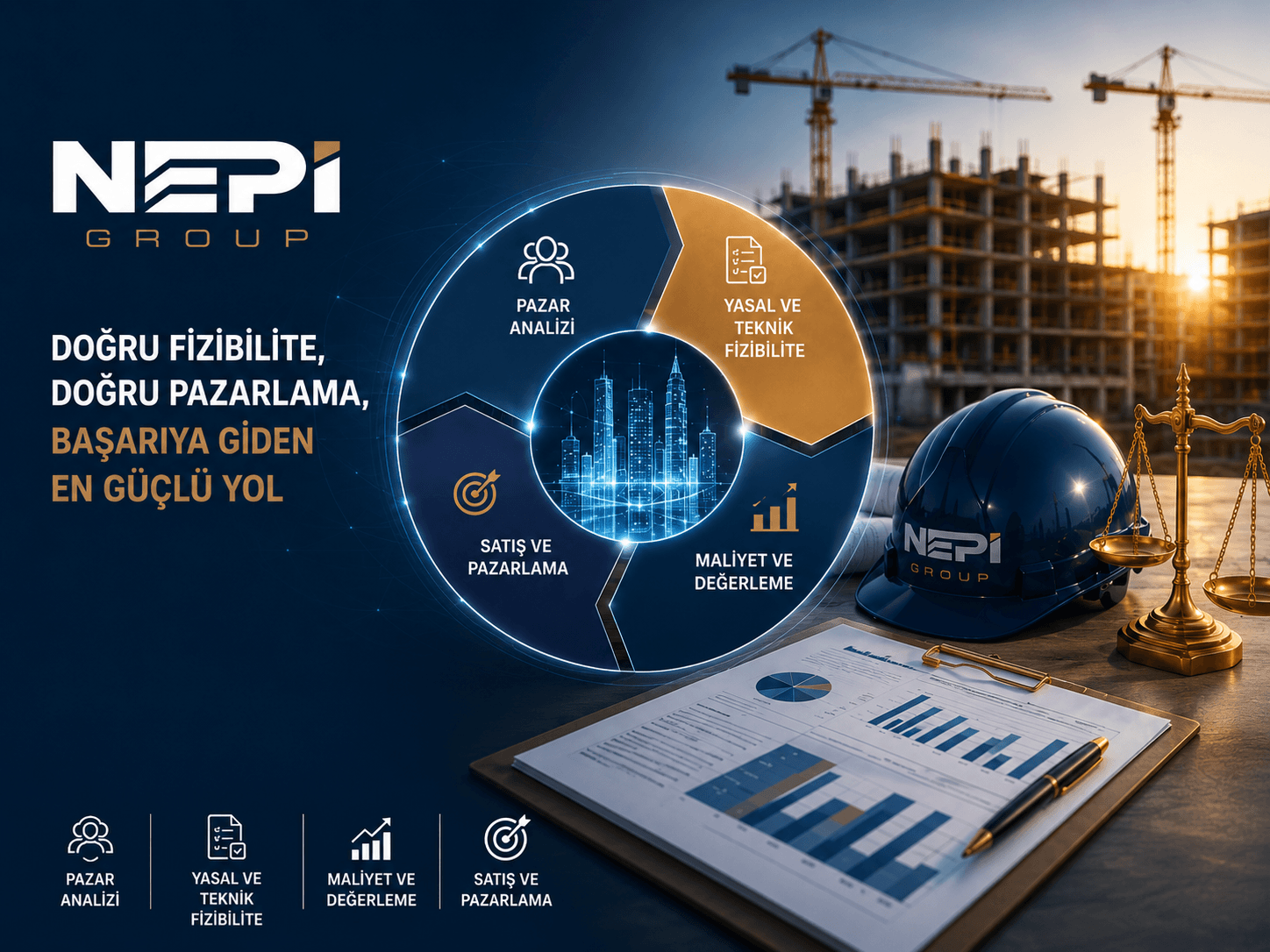 Nepi Group yasal ve teknik fizibilite analizi süreci